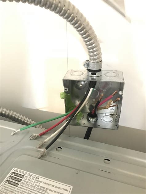 installing junction box oven microwave plug|wall oven junction box removal.